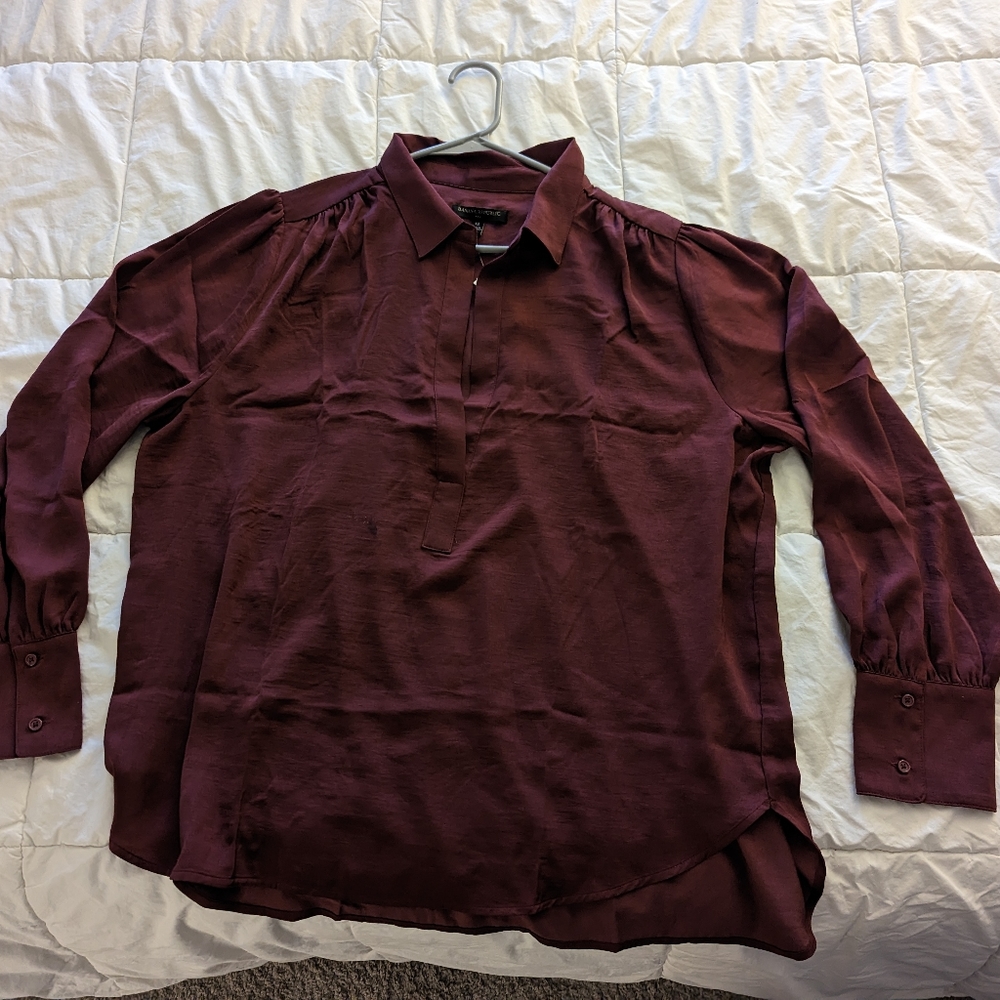 Silk Banana Republic shirt